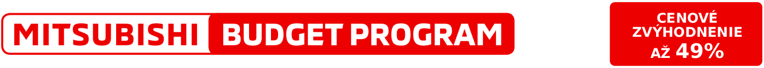 Zvýhodnění Mitsubishi Budget Program